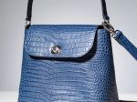 Croco Leather Crossbody Bag