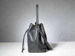 Black Bucket Bag